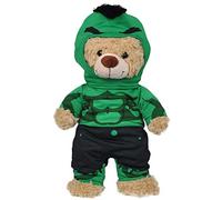 10"/25cm - Green Giant Superhero Hulk Costume - 10 inch / 25cm Teddy Bear Outfit - BEAR NOT INCLUDED