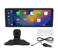 10.26 Inch Portable Car Stereo for Carplay for Android Auto Support Mirror Link Bluetooth 5.0 Wireless Car Touch Screen Radio