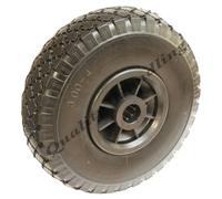 10" 260x85mm puncture proof, flat free wheel, 25mm roller bearing