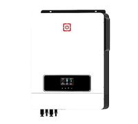 10.2KW Hybrid Inverter On/Off Grid Solar DC48V To AC230V Output Built-in 160A Charge Controller Dual PV Max 500V Input Off-Grid Wide Application(MPPT-10.2KW)