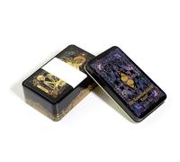 10.3*6cm Wandering Spirit Tarot Deck In A Tin Box with Guidebook for Beginners Limited Edition with Gilded Edges
