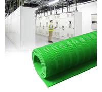 10 3 7 33 20 16 Ft Electrical Safety Rubber Mat, Insulating Work Mat for Power Electrician Shock, High Voltage Protection Blanket Custom Size(Green,2mx1mx5mm(7'x3'x3/16))