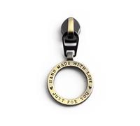 10/30/50/100Pcs 5# Zipper Sliders for Nylon Bag Pulls Metal Zip Puller Repair Kit DIY Garment Sewing for Purse, Clothes, Jeans, Luggage(Brass,50PCS_5#)