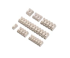 10/30/50/100PCS/Lot Electrical Cable Connectors CH-1/2/3/4/5/6/12 Quick Wire Connectors 12 position Terminals Block Connector IDGTTLDF(CH-3,100PCS)