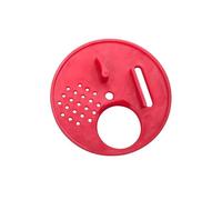 10/30/50/100pcs Multifunctional Round Beehive Entrance Rotatable Plastic Queen Excluder High-hive Accessories Six Colors Available for Professional Beekeepers(10pcs,Red)
