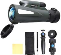 10-30-50 Monocular Telescope - 2025 Small Monocular Telescope High Power, for Smartphone Holder & Tripod, Suitable for Bird Watching Hunting Hiking Camping