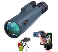 10-30×50 Monocular Telescope, High-definition Adult Monoculars With Mobile Phone Holder Tripod Zoom Focus BAK4 Prism FMC Waterproof Monocular Telescope Suitable For Watching Animals Hiking Camping