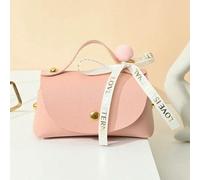 10/30/50 Pcs Leather Gift Bags Bow Handbag Birthday Party Supplies Wedding Favour Distributions Candy Packaging Mini Handbag