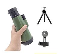 10-30×50 Powerful Monocular BKA4/FCM Long Range Pocket Spotting Zooming Telescope Eyeglass For Hunting Camping Tourism Binoculars For Bird Watching(GREEN SET)