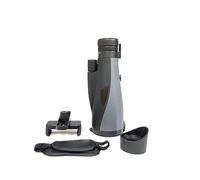 10-30×60 Powerful Monocular Telescope For Smartphone 60mm FMC BAK4 Prism For Bird Watching, Camping, Hiking, Hunting(Black)