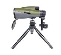 10-30×60 Powerful Monocular Telescope For Smartphone 60mm FMC BAK4 Prism For Bird Watching, Camping, Hiking, Hunting(Green SET)