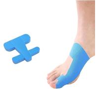 10/30/60Pcs Pre-Cut Corrector Kinesiology Tape, Relief Toe Correction Wrap, Big Toe Ankle Tape Support and Pain Relief, Breathable Hypoallergenic Latex-Free Tape (60pcs)