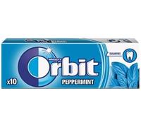 10-30 Packs of Original WRIGLEY'S Orbit/Extra Chewing Gum Packs Fresh Stock (Orbit Peppermint, 10 Pack) Helps keep Teeth Clean And Mouth Fresh