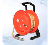 10-300m Portable Deep Well Water Level Meter with Stainless Steel Probe, Boreholes Measuring Tools for Water Well Repairers, Indicator Light, Peak Display 100m(328ft)