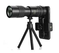 10-300X40 Monocular Telescope HD Pocket Low Night Vision Powerful Telescope for Camping Hunting Outdoor