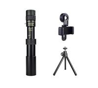 10-300x40 Zoom Telescope HD 4K Portable Strong Binoculars Long Range Professional Monocular BAK4 Prisms For Hunting Camping Powerful Eyepiece And Magnification(10-300x40-Set)