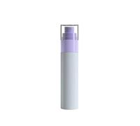 10/30pcs 30/40/50/60ml Empty White PET Spray Bottle Perfume/Toner/Makeup Water Fine Mist Atomizer Travel(With purple pump,10pcs 60ml)