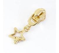 10/30Pcs Star Zipper Slider Pulls for Nylon Zippers by The Meter Bag Coat Zips Head Pullers Repair Kit DIY Sewing for Sewing Coats Jacket/Jeans/Luggage/Backpacks(Color-01,30PCS_FORNYLON-NO5)