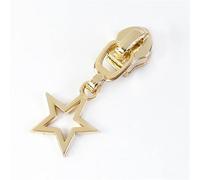 10/30Pcs Star Zipper Slider Pulls for Nylon Zippers by The Meter Bag Coat Zips Head Pullers Repair Kit DIY Sewing for Purse, Clothes, Jeans, Luggage(Color-05,10PCS_FORNYLON-NO5)