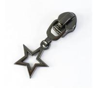 10/30Pcs Star Zipper Slider Pulls for Nylon Zippers by The Meter Bag Coat Zips Head Pullers Repair Kit DIY Sewing for Sewing Coats Jacket/Jeans/Luggage/Backpacks(Color-07,30PCS_FORNYLON-NO5)