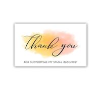 10-30pcs Thank You Cards With Flower Design For Small Business Exquisite Appreciation Card Gift Decoration 9x5.4 CM(Color-07,30PCS)