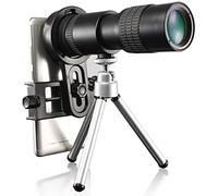 10-30x30 with Phone Adapter and Tripod Optics Zoom Telescope Retractable Portable Monocular for Birdwatching Traveling Outdoor