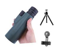 10-30X50 Premium Monocular Telescope - Essential for Outdoor Camping, Hunting, Spyglass - Monocular Telescope Vision, Night Binoculars - Sharp Images (Green Set)