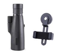 10-30x50 Zoom HD Telescope Monocular Camping Powerful With Tripod Phone Clip For Watching Bird Hunting Binoculars Powerful Eyepiece And Magnification(Black A)