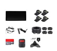 10.36 Inch 4CH Split Screen Blind Spot BSD Alarm Onboard DVR Vio Recorr Monitor 170°AHD1080P Camera For RV/Truck/Bus Rear View Camera(None,1 BSD add 4pcs 879)