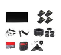 10.36 Inch 4CH Split Screen Blind Spot BSD Alarm Onboard DVR Vio Recorr Monitor 170°AHD1080P Camera For RV/Truck/Bus Rear View Camera(None,2 BSD add 4pcs 879)