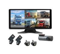 10.36 Inch Touch Screen 5ch DVR Monitor Split Screen USB Mp5 360 View AHD 1080P Side Rear View Backup Cameras For Truck(None)