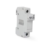 10 * 38mm High Voltage Solar PV 1P Parallel DC Fuse Holder 1000V With PV Fuses 1000V 3A-25A 1Pcs(15A)