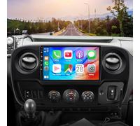 10" 4+64G Android Car Stereo for Vauxhall Movano B Renault Master 3 Upgrade Car Radio w/Wireless Carplay Android Auto 9" Touch Screen GPS Navi Head Unit Bluetooth WiFi FM/RDS/SWC Backup Camera Mic