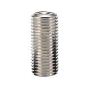 10-40pcs 304 Stainless Steel Grade 12.9 Carbon Steel Hex Socket Set Screws Grub Screw Bolt M1.6 M2 M2.5 M3 M4 M5(12.9 Carbon Steel,4MM_M2.5 (20PCS))