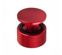 10.4mm Aluminum Welding Hood Pipeliner Helmet Fasteners for Fiber Helmets, Replacement Screws with Oxidation Treatment, 3-Pack (Red)