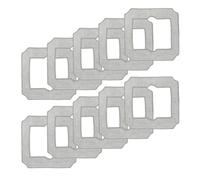 10/4PCS Mopping Pad Replacement ,Compatible for ECOVACS, Compatible for WINBOT MINI, Automatic Window Vacuum Cleaner Cloth Household Cleaning Tool(10 Pack)