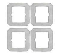 10/4PCS Mopping Pad Replacement ,Compatible for ECOVACS, Compatible for WINBOT MINI, Automatic Window Vacuum Cleaner Cloth Household Cleaning Tool(4 Pack)