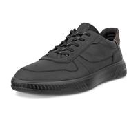 (10.5-11 UK (45EU), Black/Magnet) ECCO Mens Move Suede Trainers