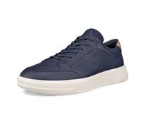 ECCO Men's Move Retro Sneaker, Marine/Honey Mustard, 11-11.5