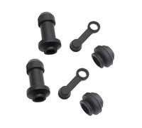 10/5/2 sets Motorcycle Scooter Brake Upper Lower Pump Caliper Shock Absorber Sleeve Dust Covers Disc Waterproof Rubber Caps(2 sets)