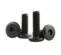 10/5/2pcs Carbon Steel Hex Socket Head Cap Screw M3 M4 M5 M6 M8, Lar Flat Hex Bolt for Fur Connector, Common Screw (60mm, M6-5pcs)