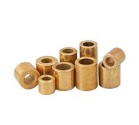 10/5/3/2/1pcs M3 M4 M5 M6 M8 M10 M12 M14 M16-M20 Powder Metallurgy Oil Bearing Copper Brass Sleeve Bearing Sleeve Base Bushing(M10 x 12 (5pcs),10mm)