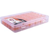 10.5" Beta Organiser 36 Compartment. Perfect for DIY tools and small parts. With removable separators and transparent lid