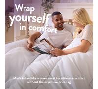 (10.5, King) Slumberdown Feels Like Down Duvet Hypoallergenic