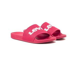 (10.5) Levis Mens Sliders ~ June Performance Red