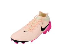 Nike Men's Phantom Luna II Academy FG/MG Football Shoe, Crimson Tint/Black/Pink Blast, 10.5