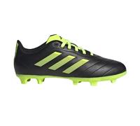 (10.5 UK Child, Core Black) Adidas Childrens/Kids Goletto VIII 3 Stripes Firm Ground Football Boots