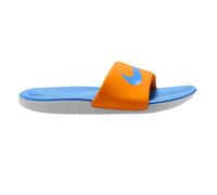 (10.5 UK Child, Orange Peel) Nike Childrens/Kids Kawa Single Strap Flat Slides