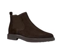 (10.5 UK, Dark Brown) Geox Mens U Massimiano B Suede Chelsea Boots