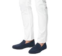 (10.5 UK, Navy) Geox Mens Kosmopolis + Grip Suede Moccasins